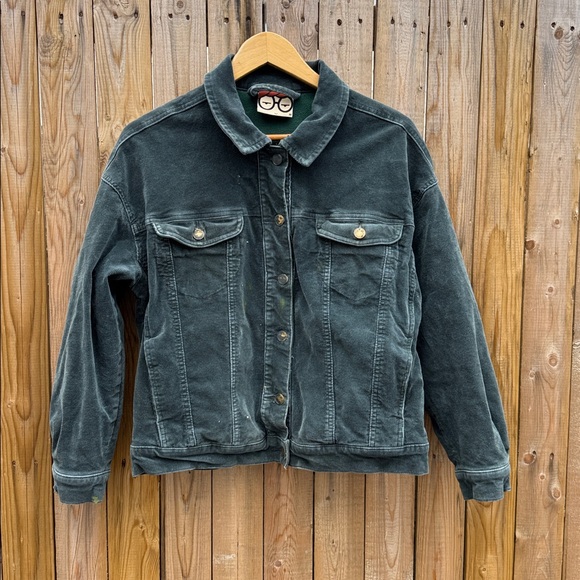 Lazy Oaf X Daria sick side world Green Jacket - Picture 2 of 10